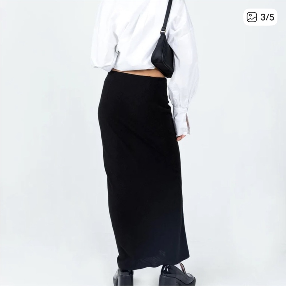 Princess Polly JODIE MAXI SKIRT black - Picture 6 of 6